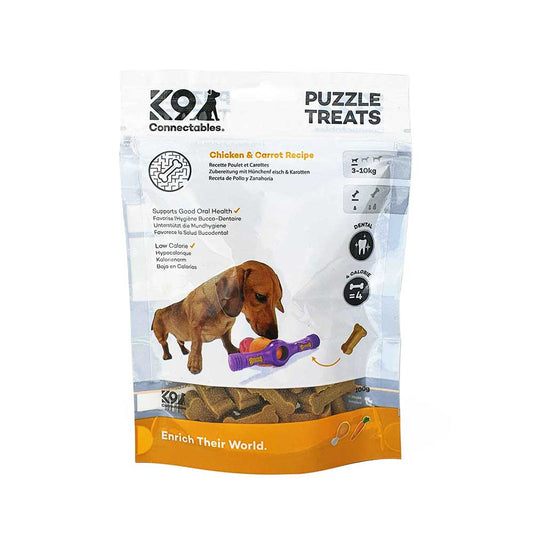 Small Puzzle Treats - Chicken & Carrot