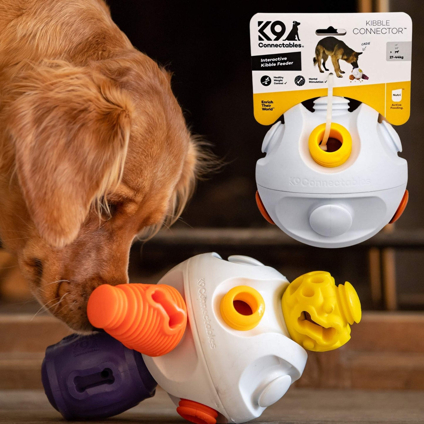 Kibble Connector - Dog Food Dispenser