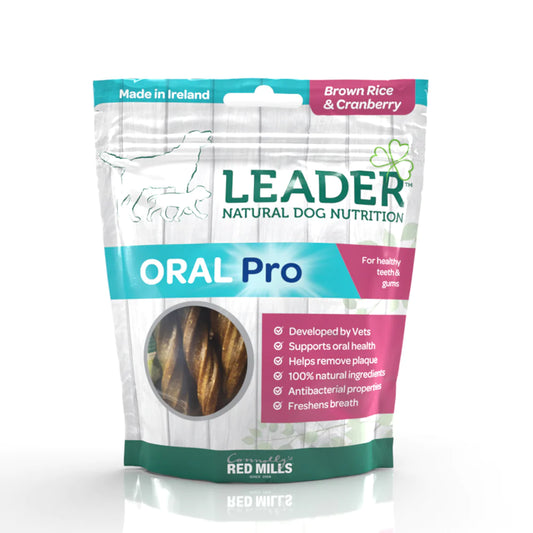 Leader Oral Pro Dental Sticks - Brown Rice and Cranberry 130g