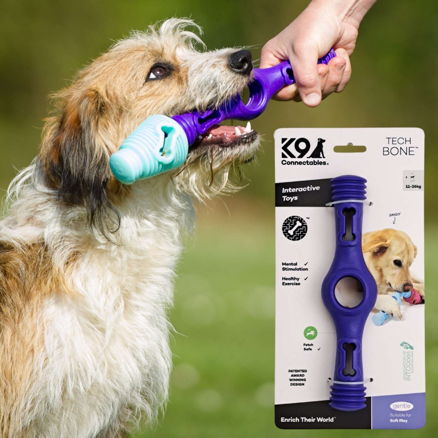 Tech Bone - Gentle Dog Toys