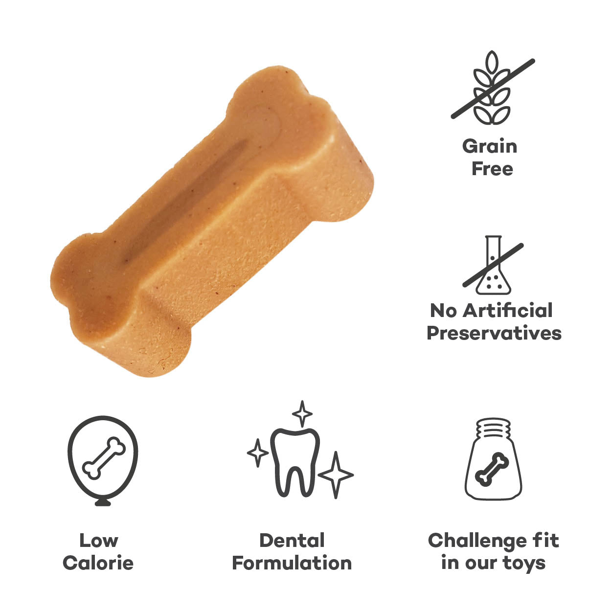 Puzzle Treats - Chicken & Carrot –